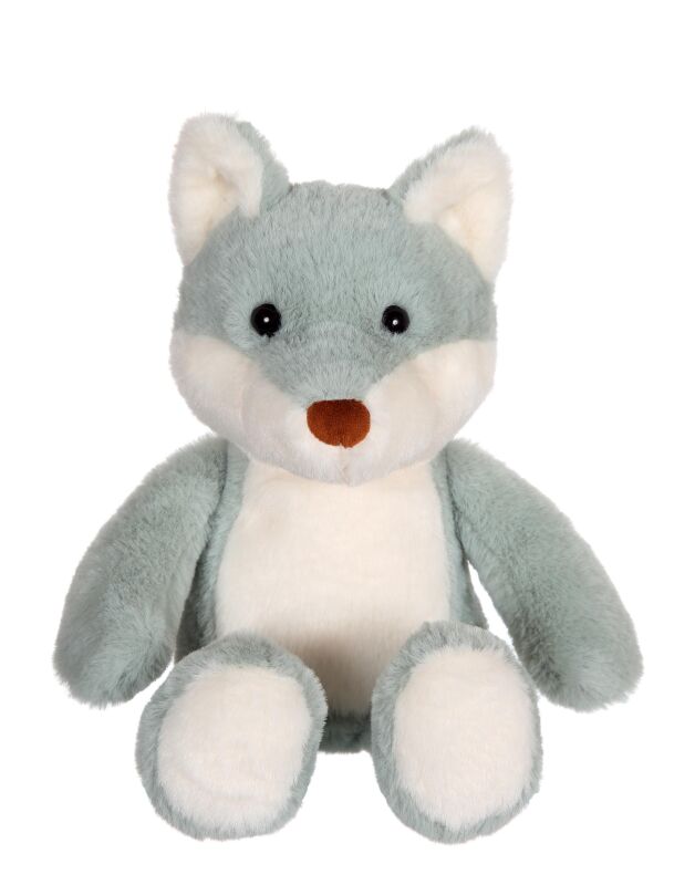  fall friends peluche renard vert deau 18 cm 